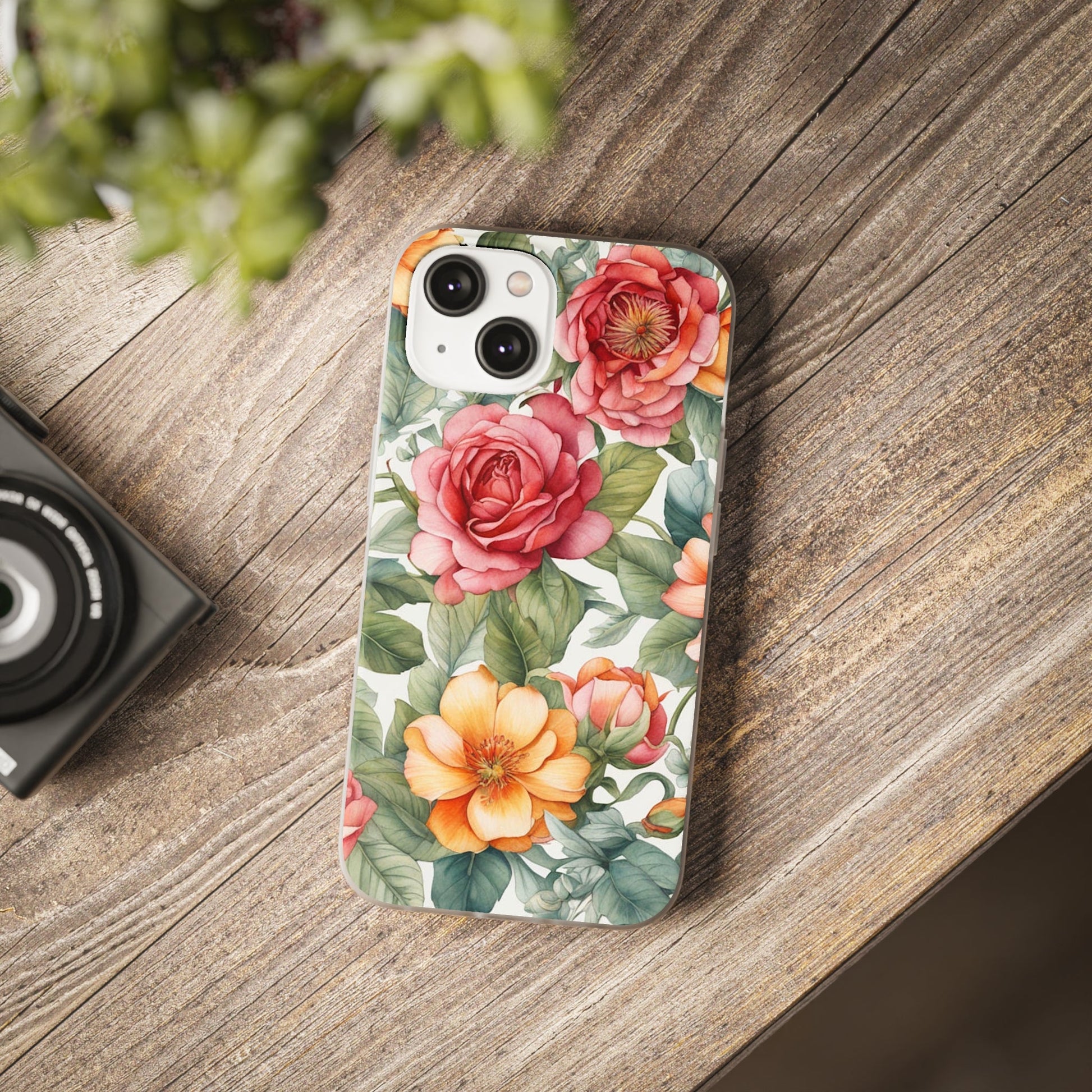 Flower Form Art Flexi Case - Colorwink