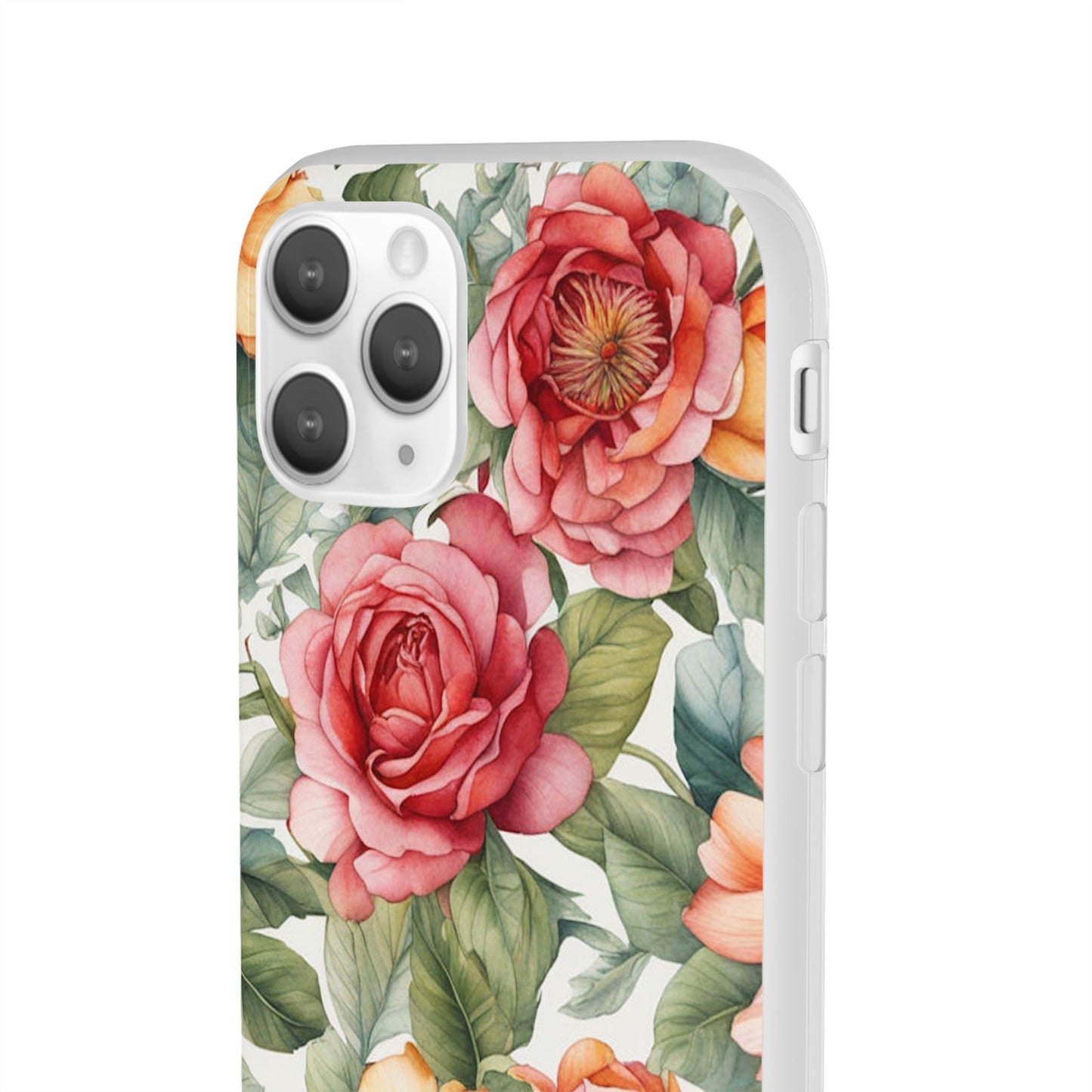 Flower Form Art Flexi Case - Colorwink