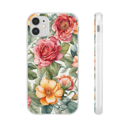 Flower Form Art Flexi Case - Colorwink