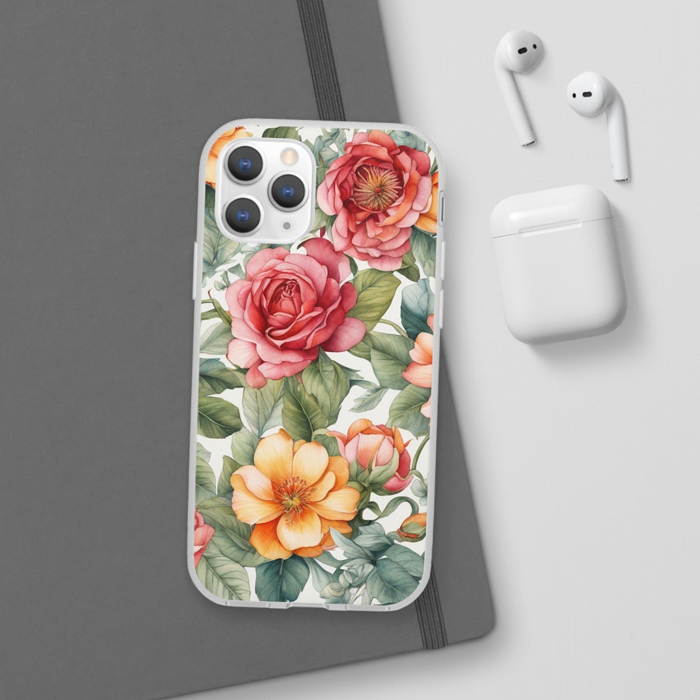 Flower Form Art Flexi Case - Colorwink