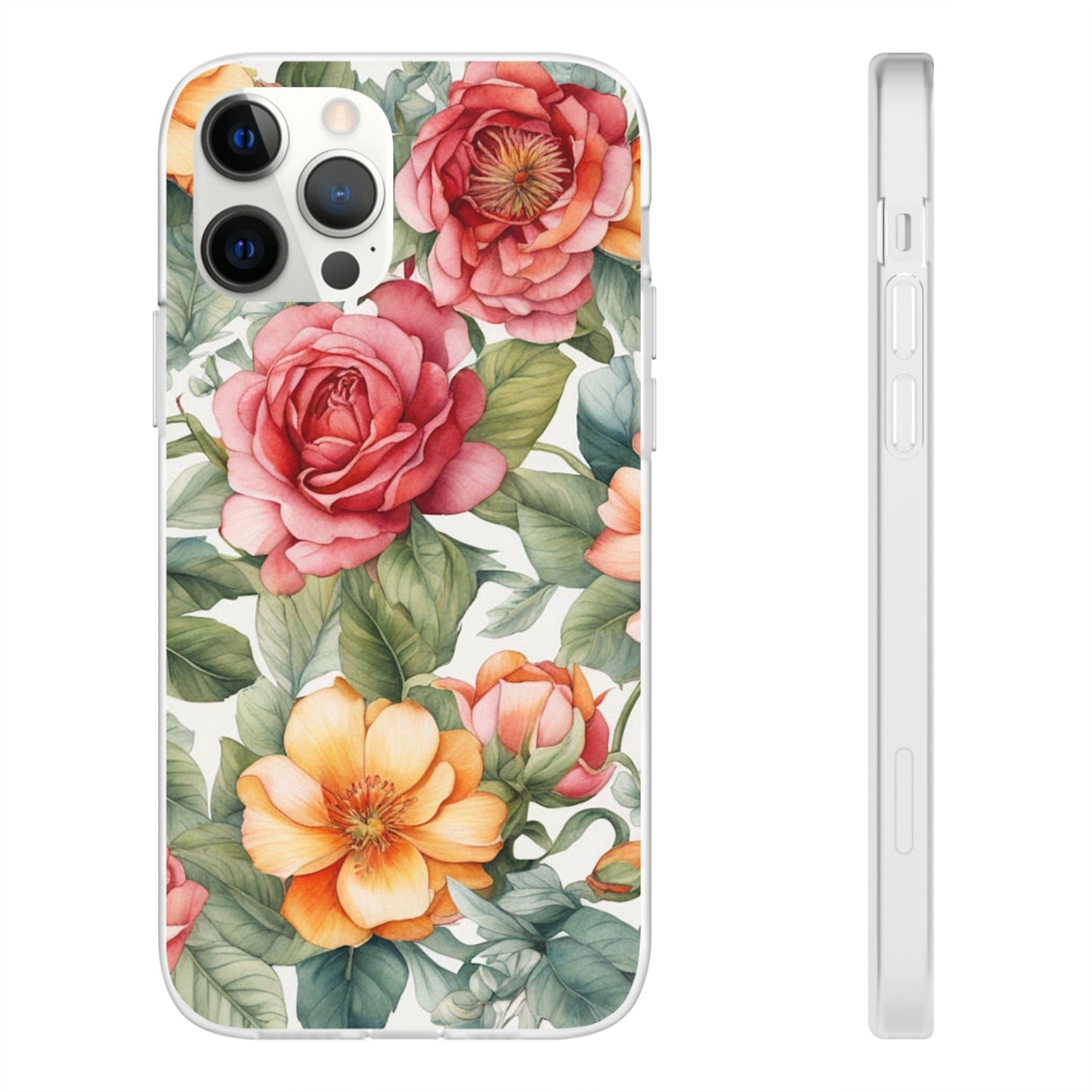 Flower Form Art Flexi Case - Colorwink