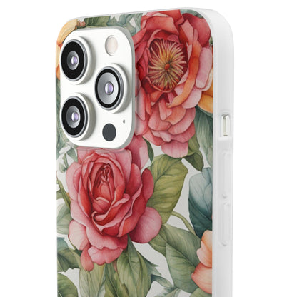 Flower Form Art Flexi Case - Colorwink