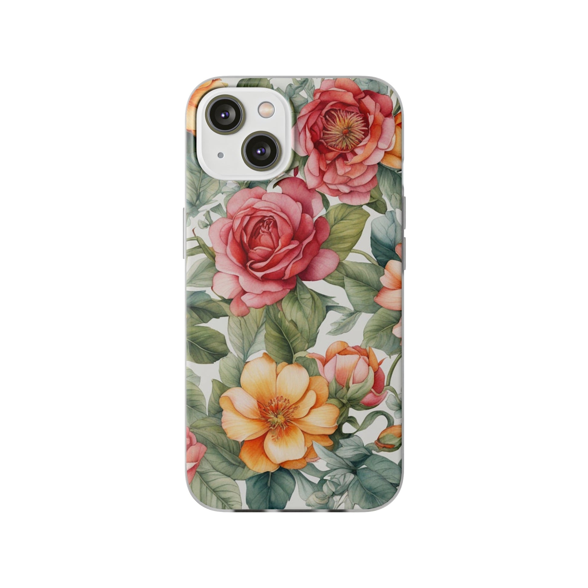 Flower Form Art Flexi Case - Colorwink