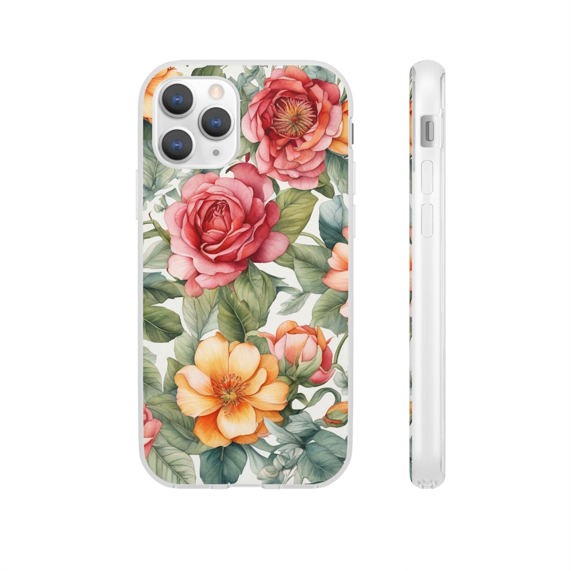 Flower Form Art Flexi Case - Colorwink