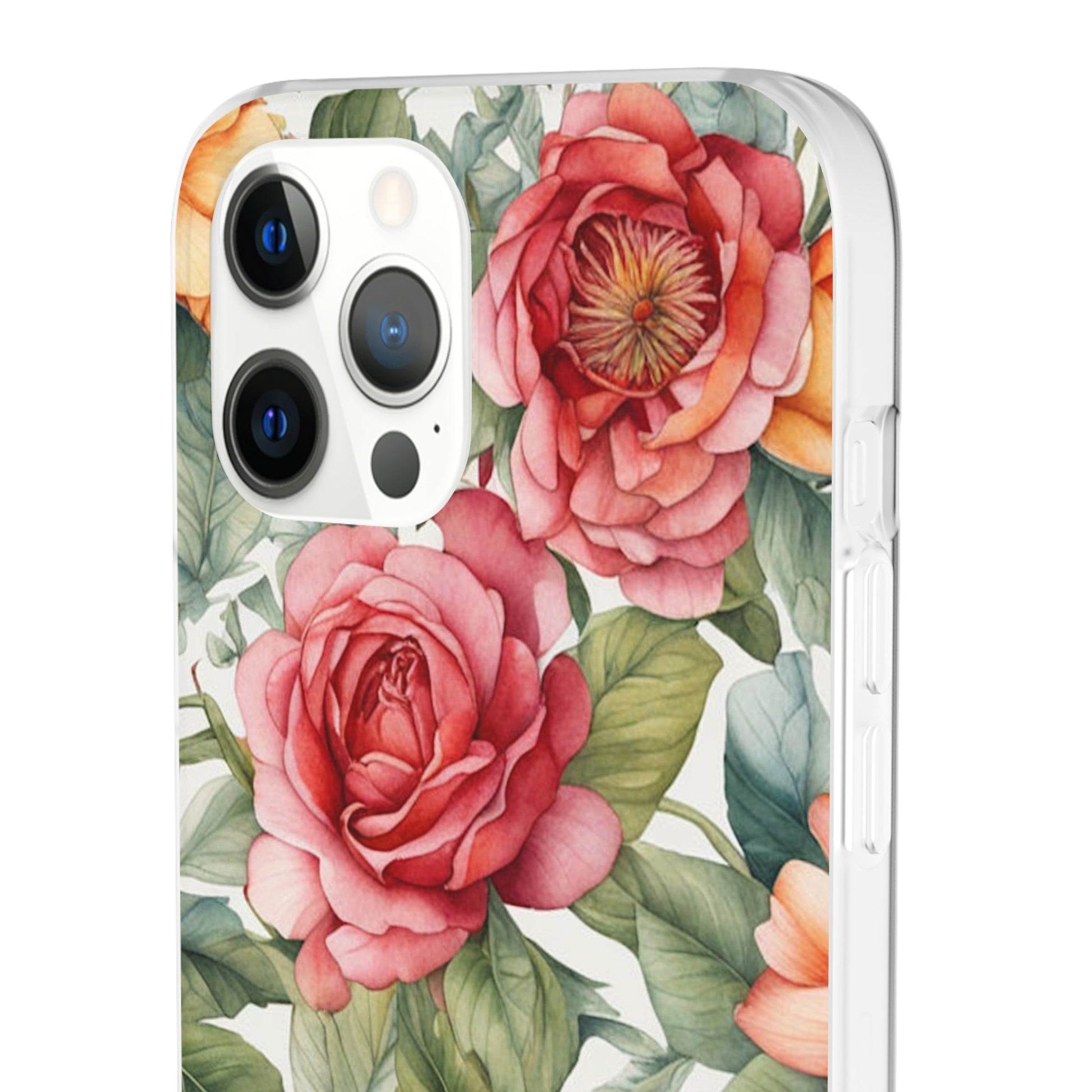 Flower Form Art Flexi Case - Colorwink