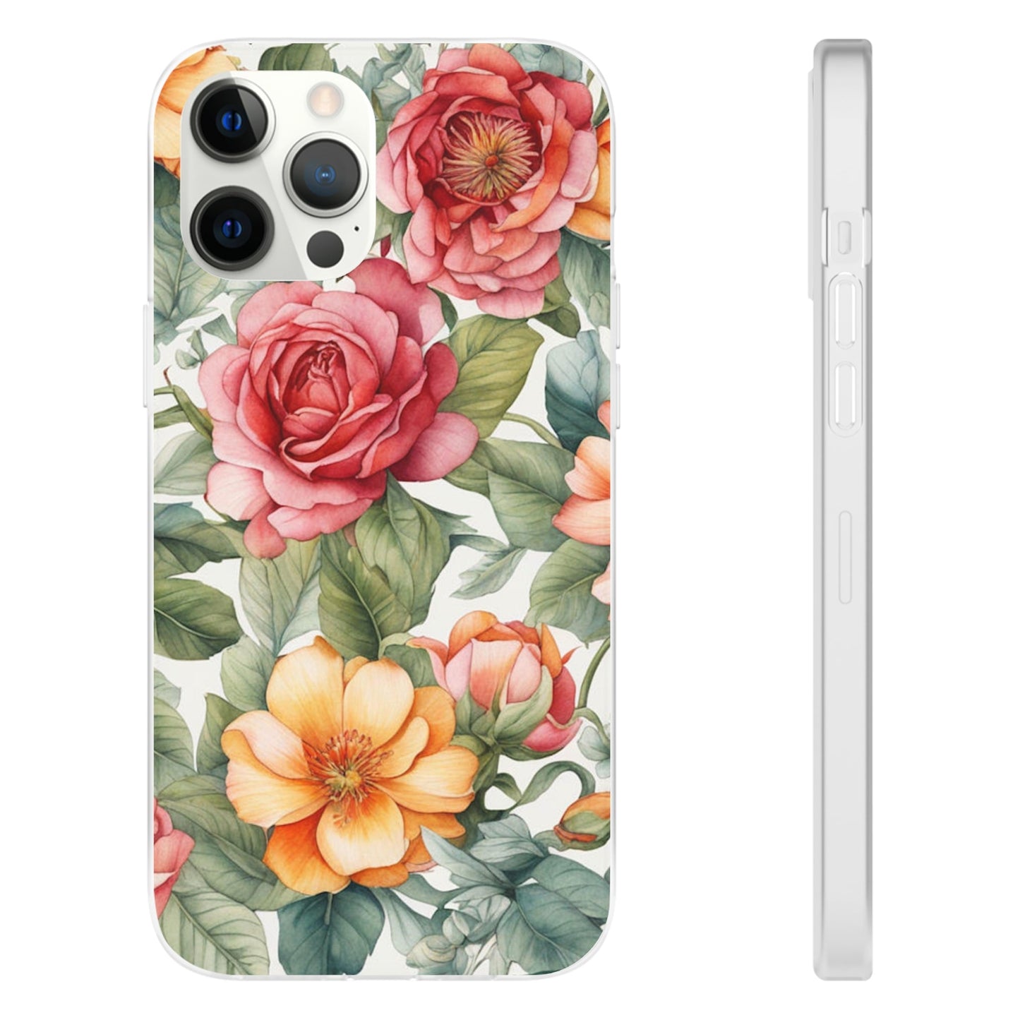 Flower Form Art Flexi Case - Colorwink