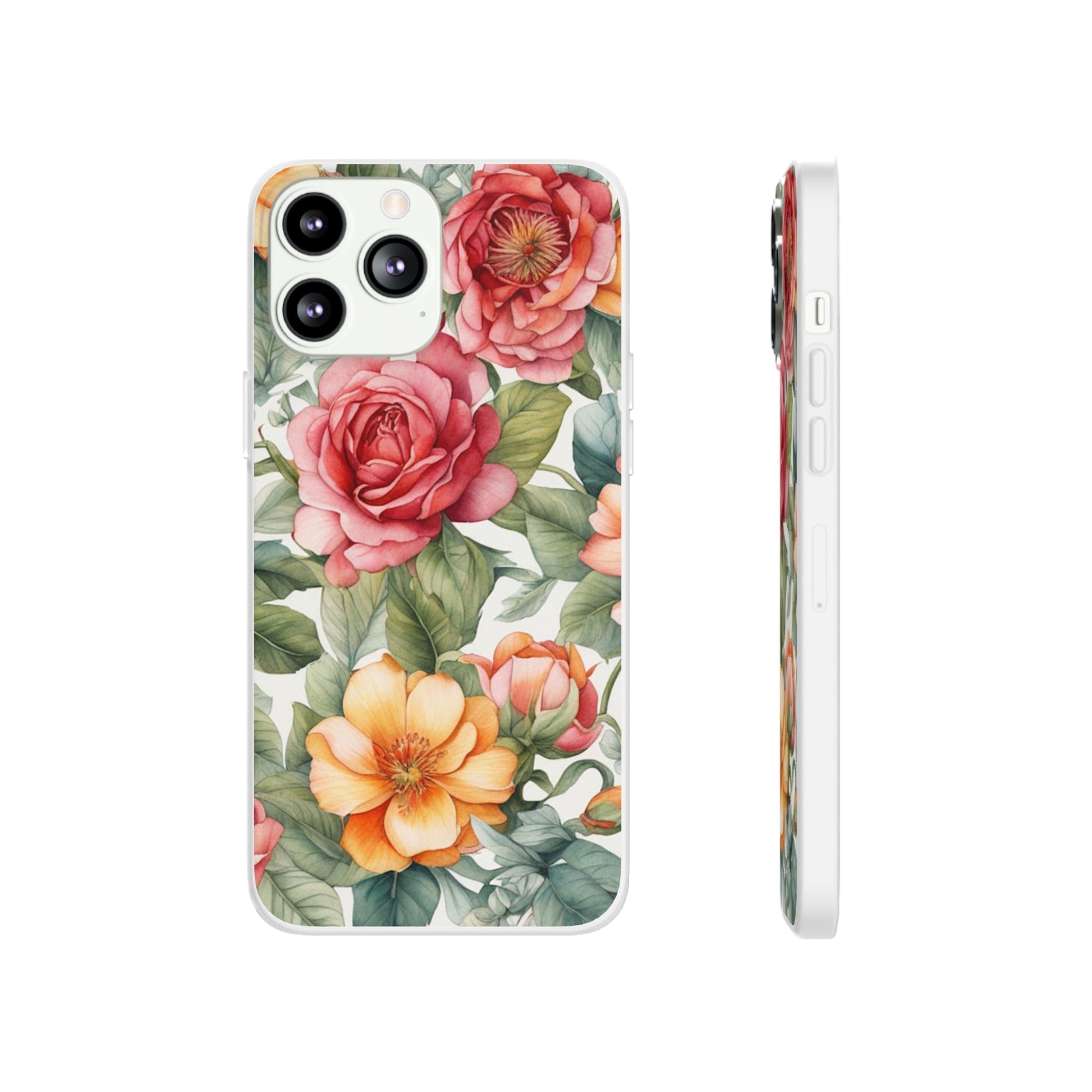 Flower Form Art Flexi Case - Colorwink