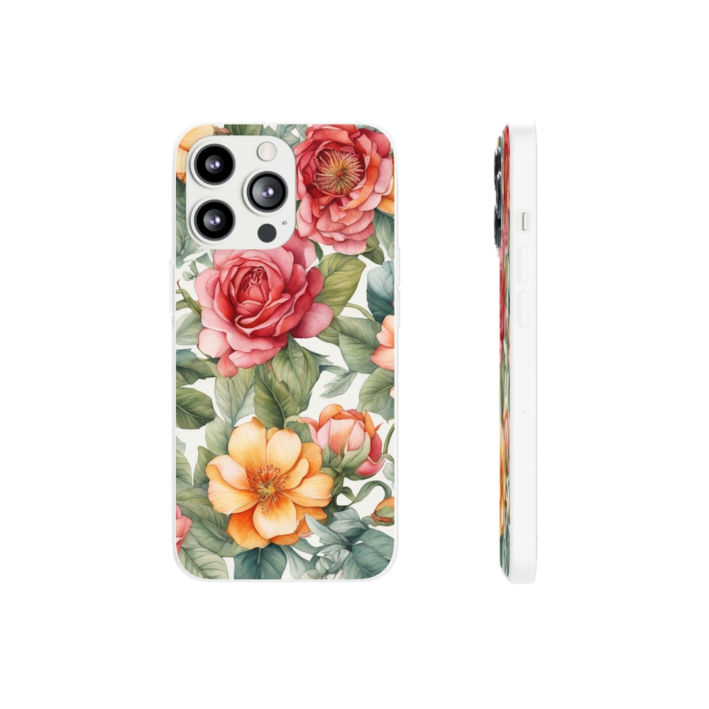 Flower Form Art Flexi Case - Colorwink