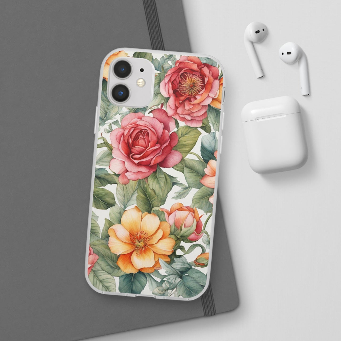 Flower Form Art Flexi Case - Colorwink