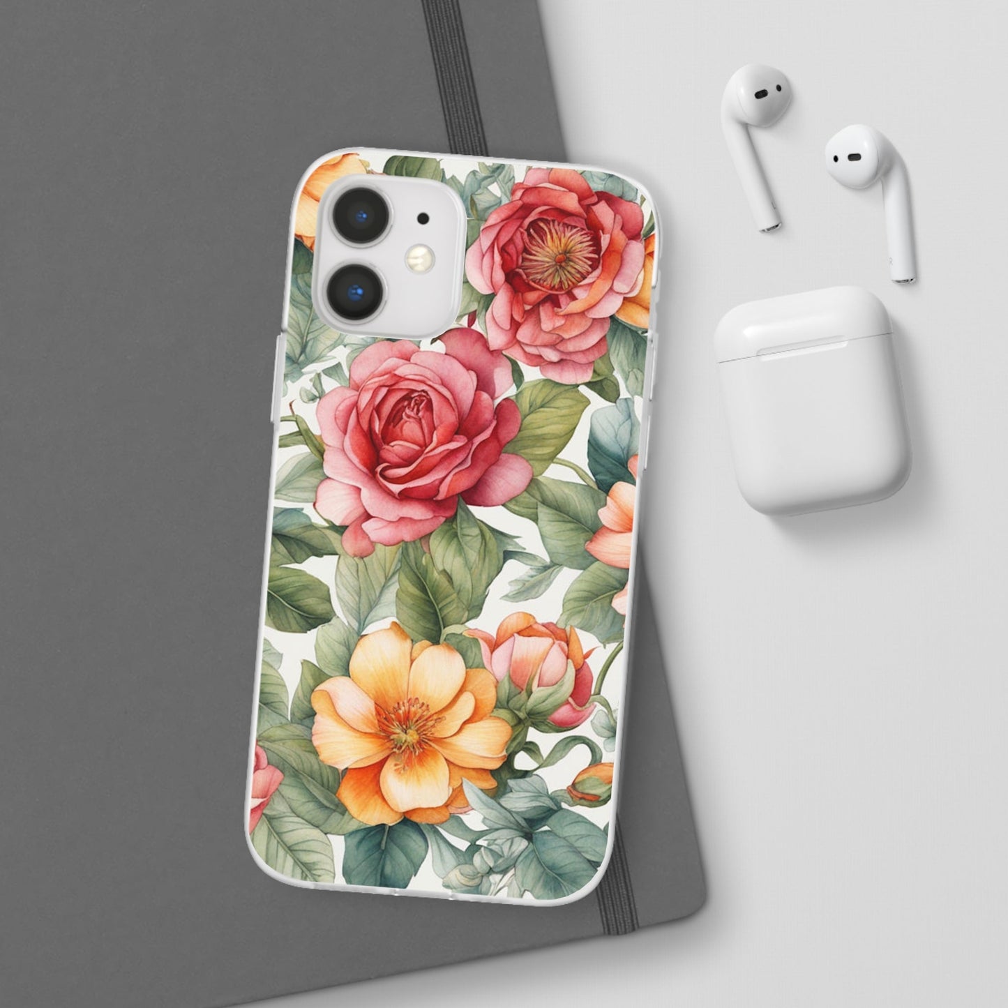 Flower Form Art Flexi Case - Colorwink