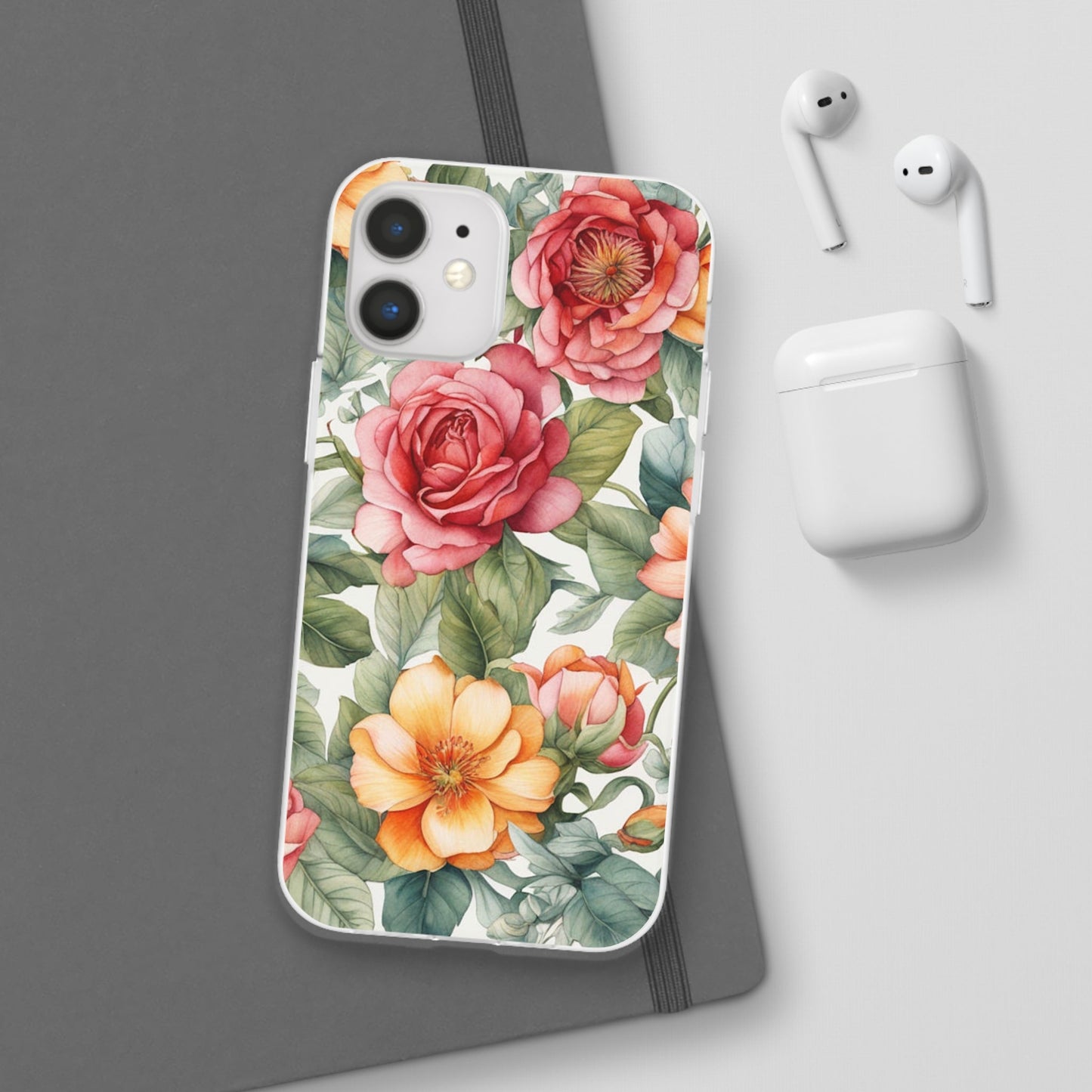 Flower Form Art Flexi Case - Colorwink