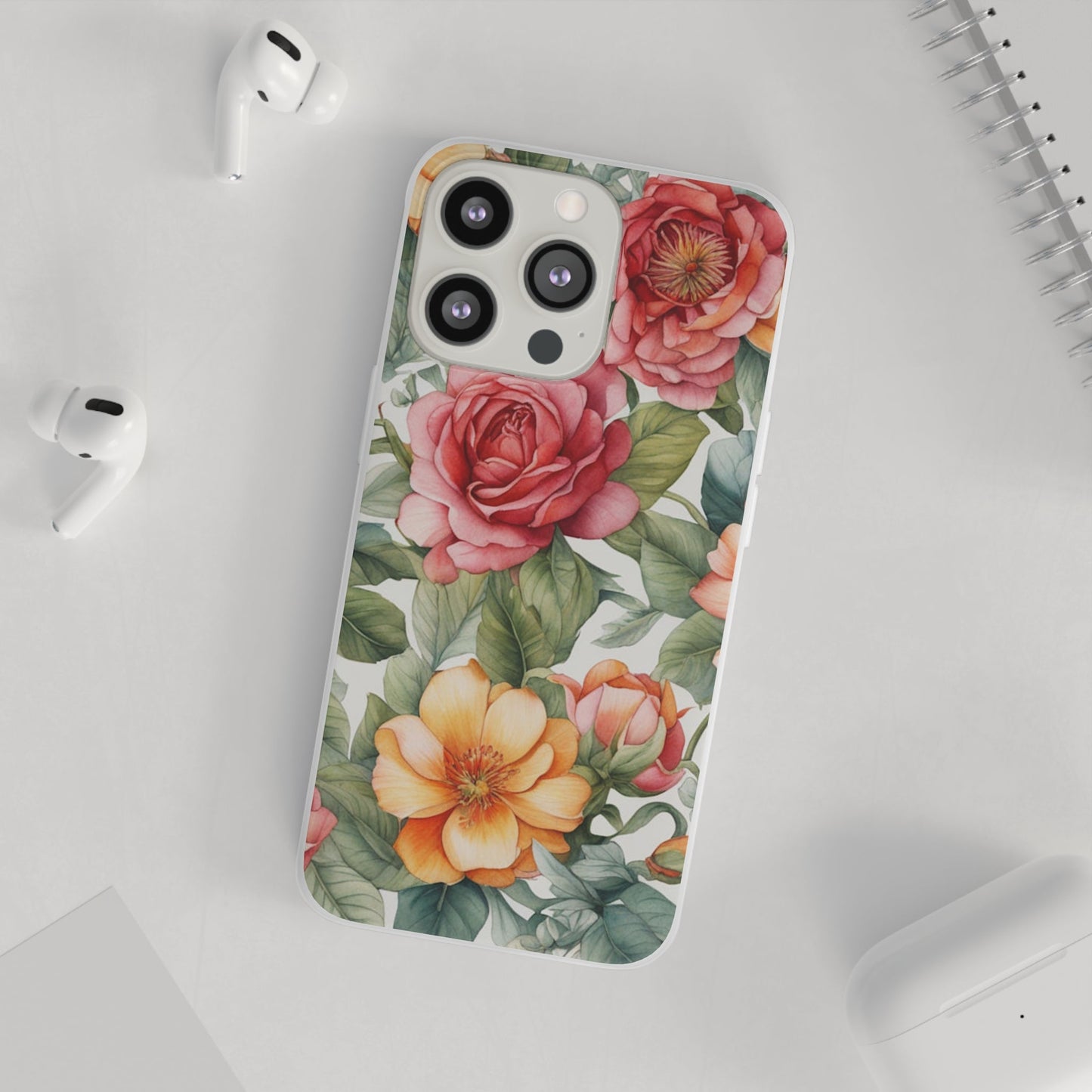 Flower Form Art Flexi Case - Colorwink