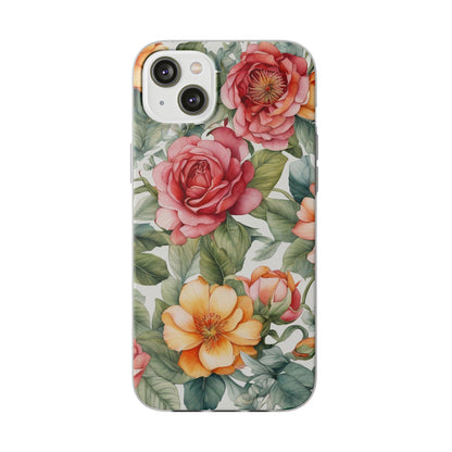 Flower Form Art Flexi Case - Colorwink