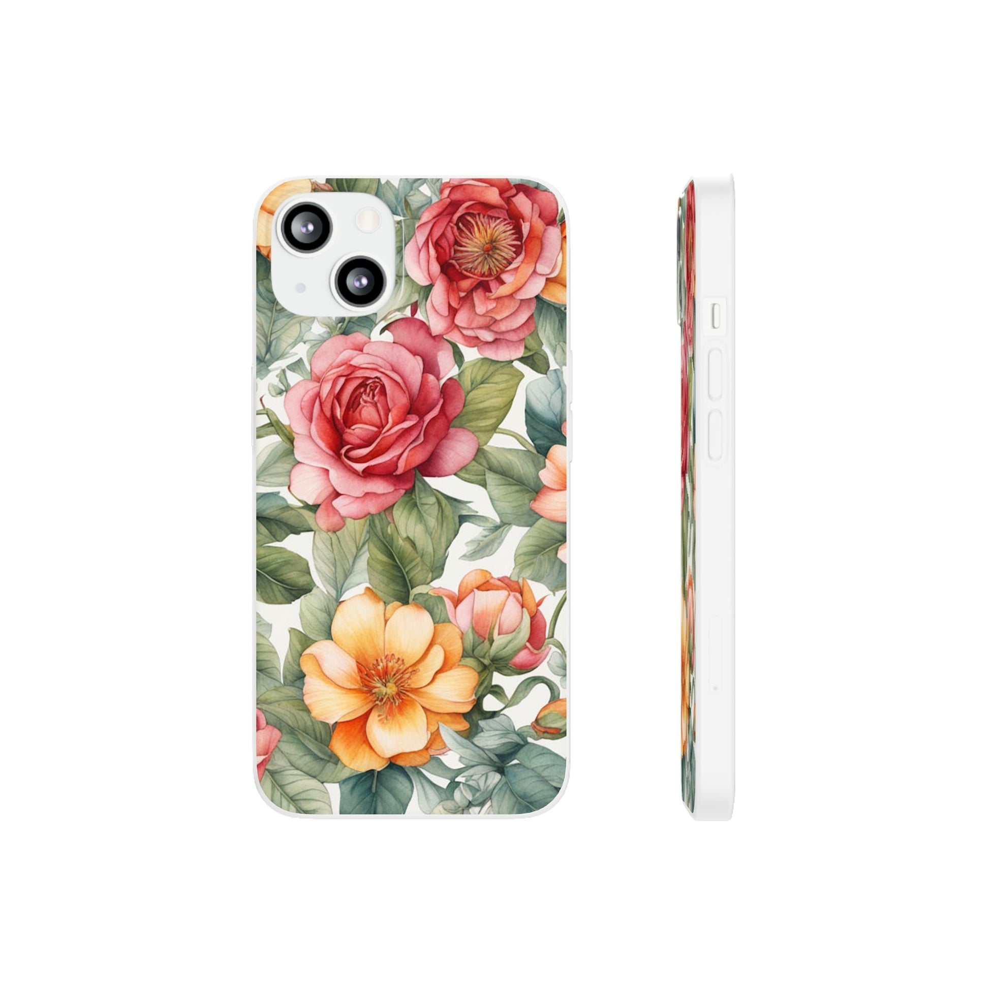 Flower Form Art Flexi Case - Colorwink