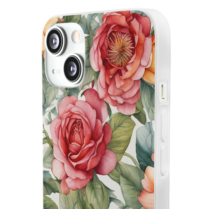 Flower Form Art Flexi Case - Colorwink