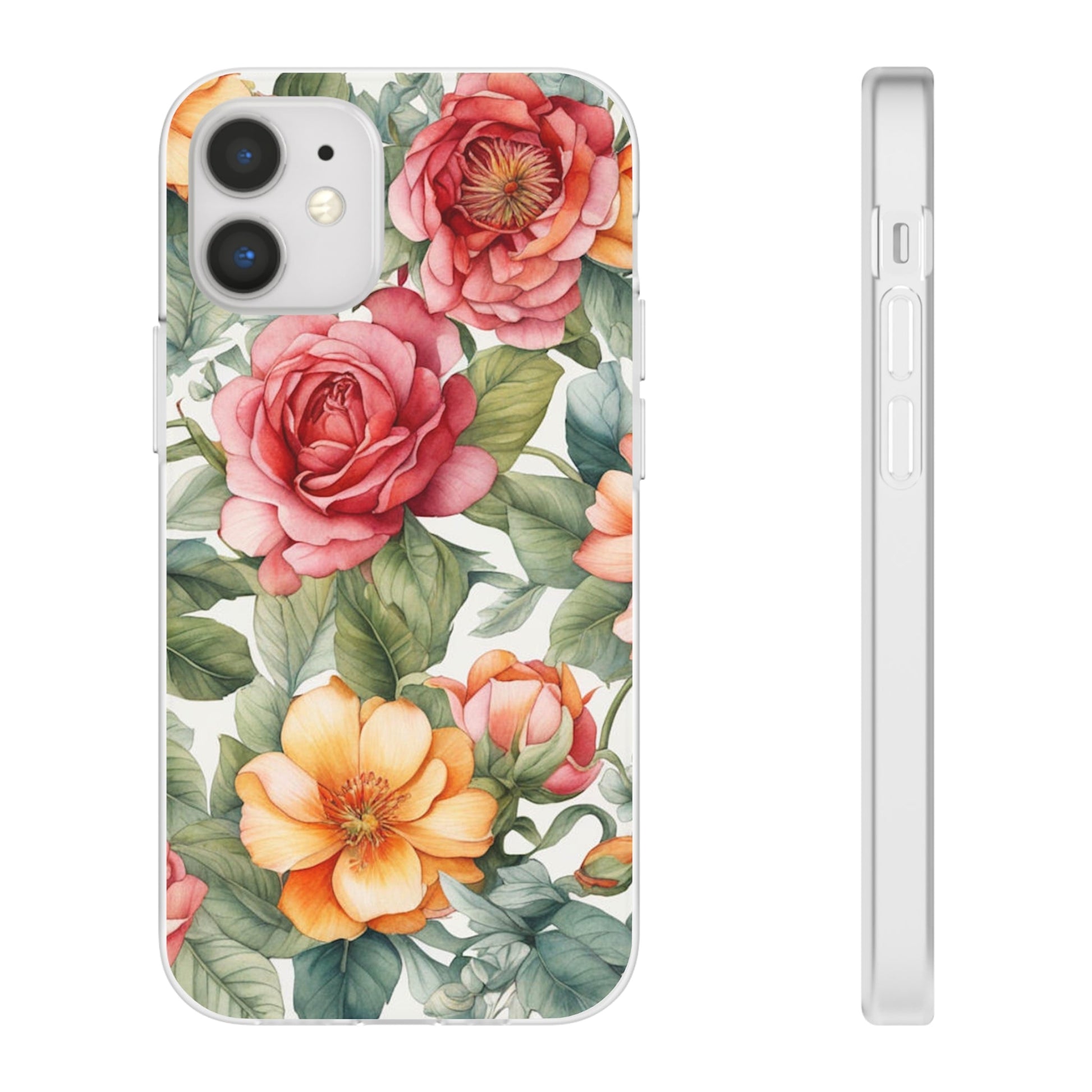 Flower Form Art Flexi Case - Colorwink