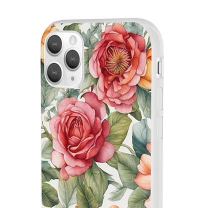 Flower Form Art Flexi Case - Colorwink