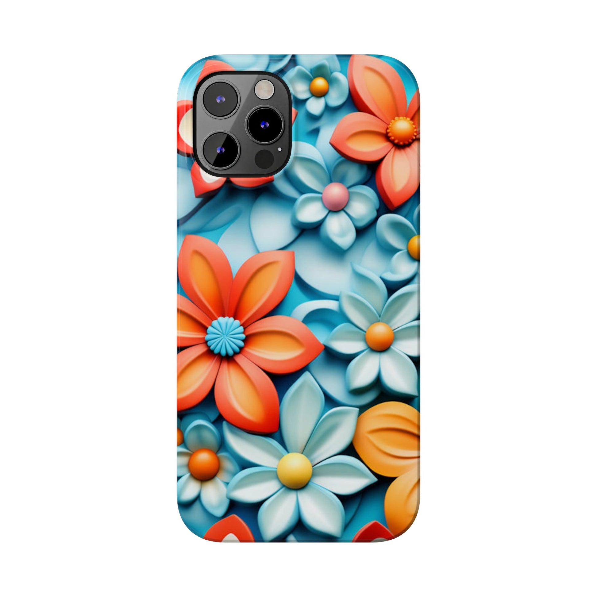 Flower Mural Slim Phone Case - Colorwink