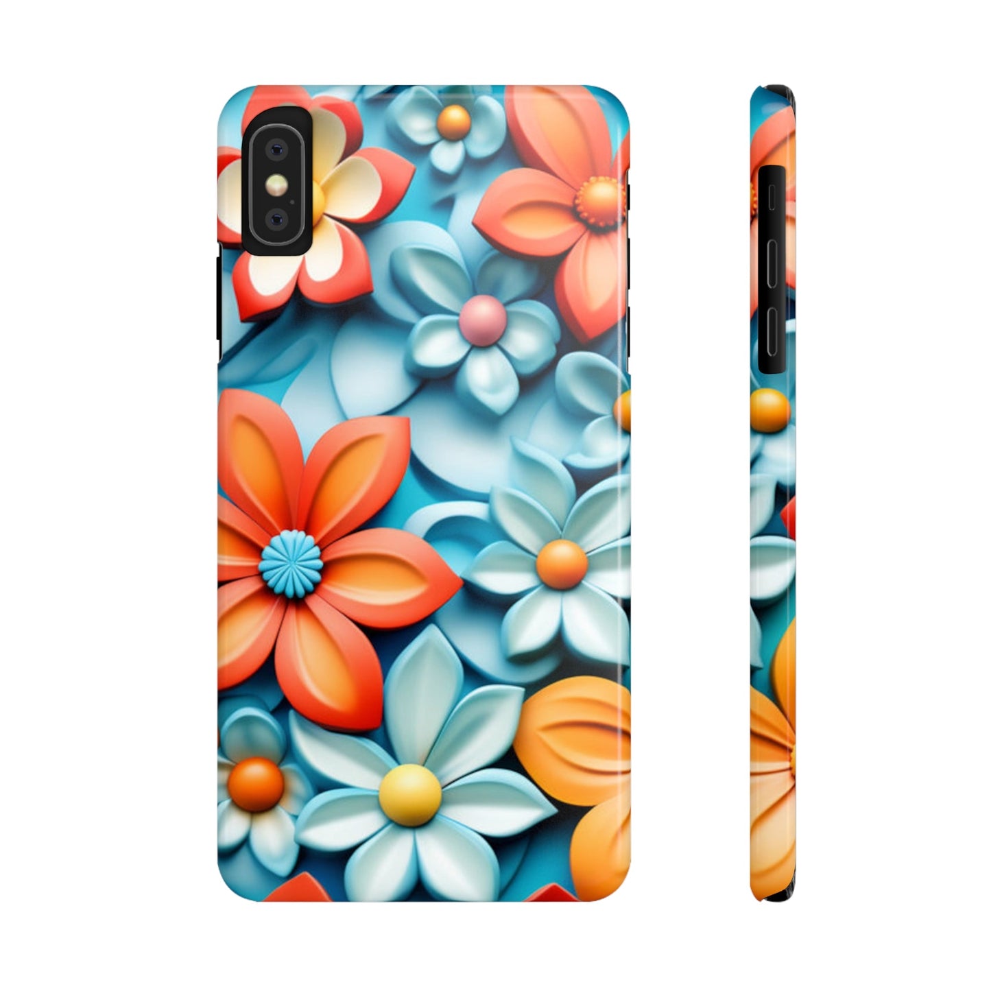 Flower Mural Slim Phone Case - Colorwink