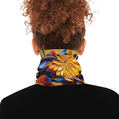 Flower Yellow Neck Gaiter - Colorwink