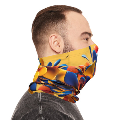 Flower Yellow Neck Gaiter - Colorwink