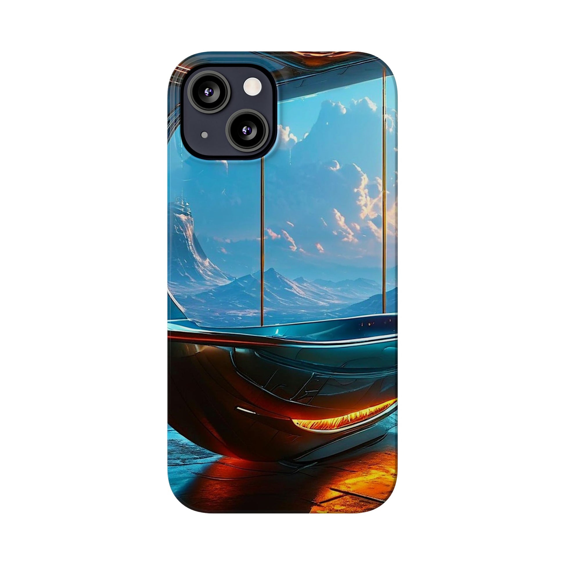 Flying Pod Slim Phone Case - Colorwink