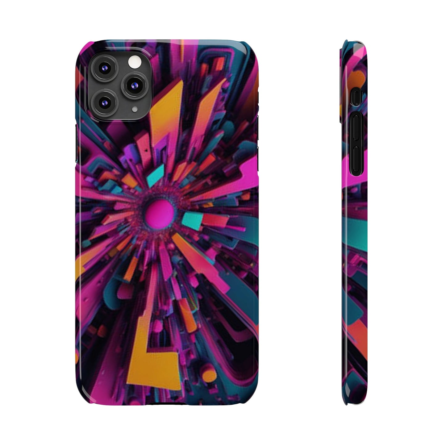 Focused View Slim Phone Case - Colorwink