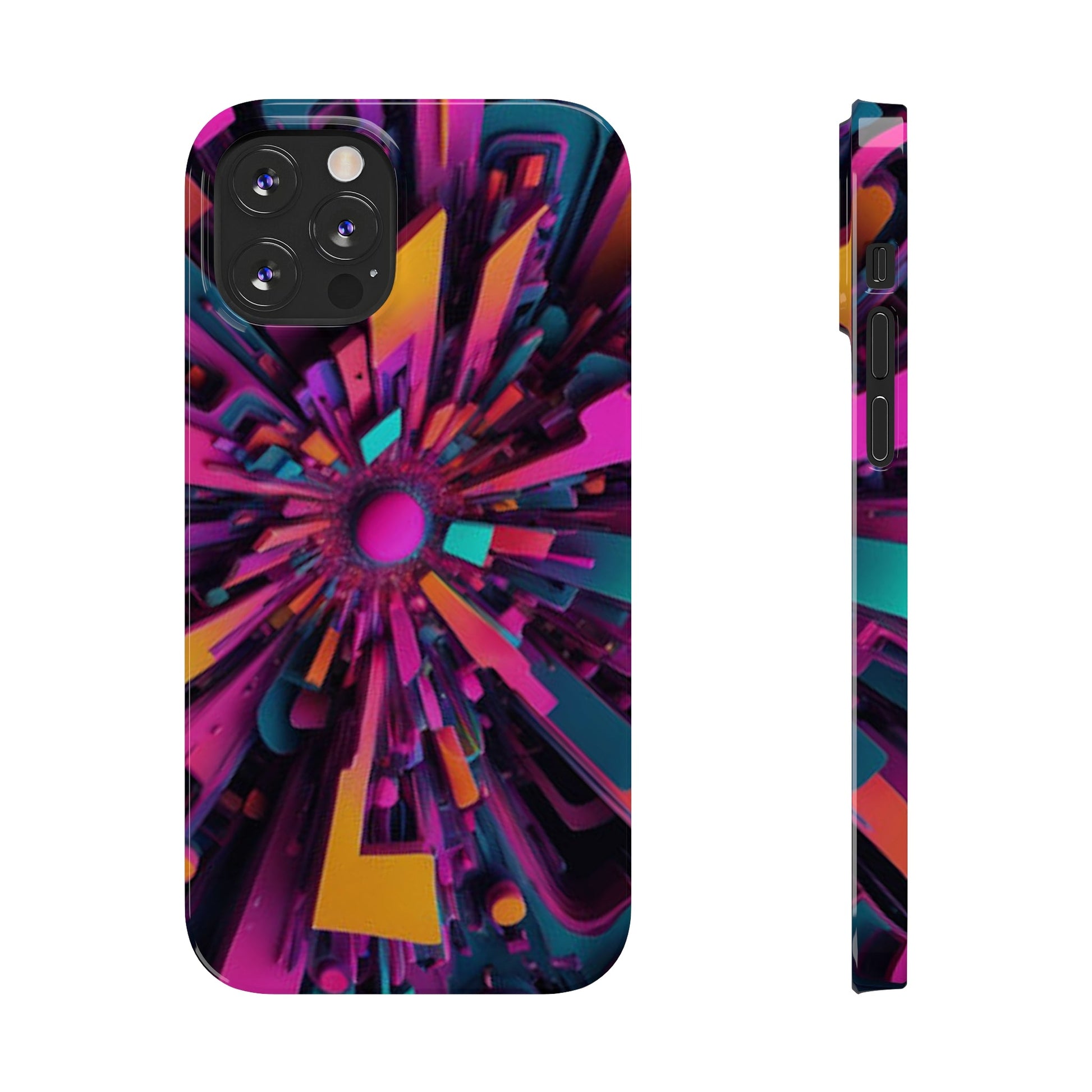 Focused View Slim Phone Case - Colorwink