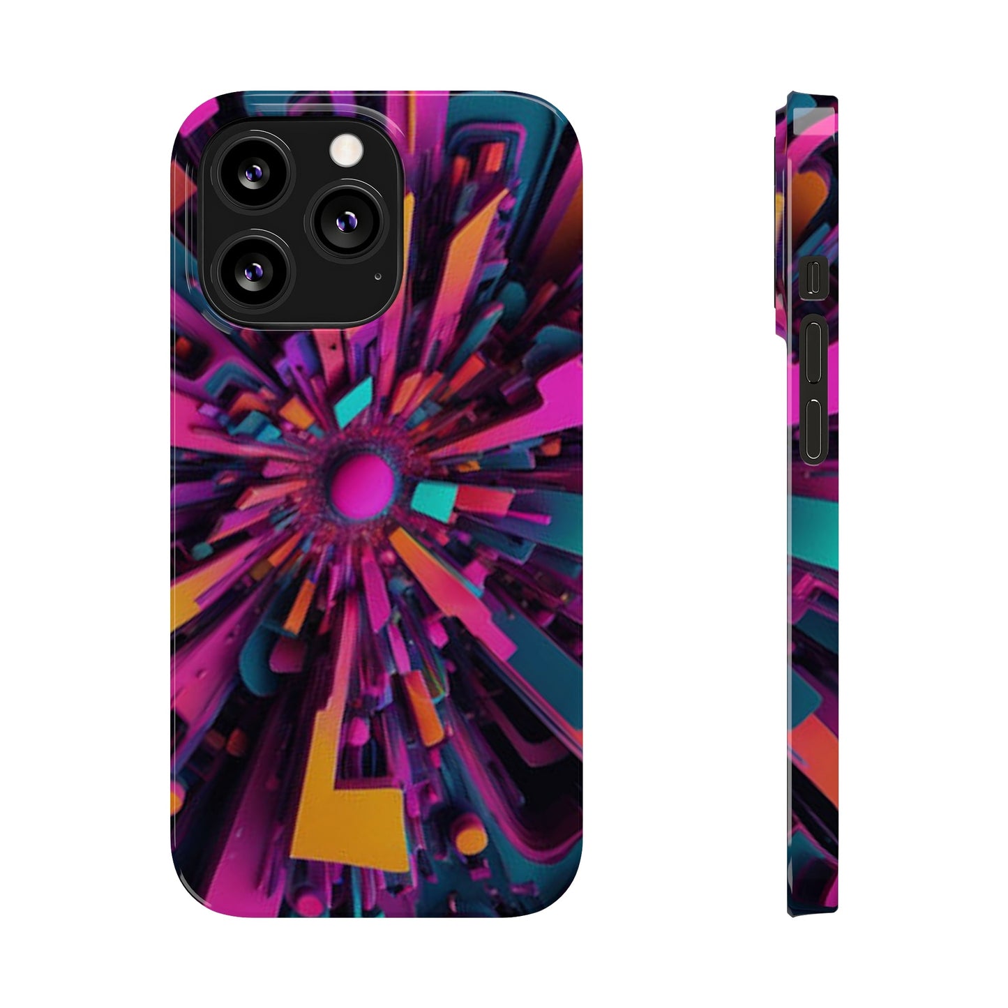 Focused View Slim Phone Case - Colorwink