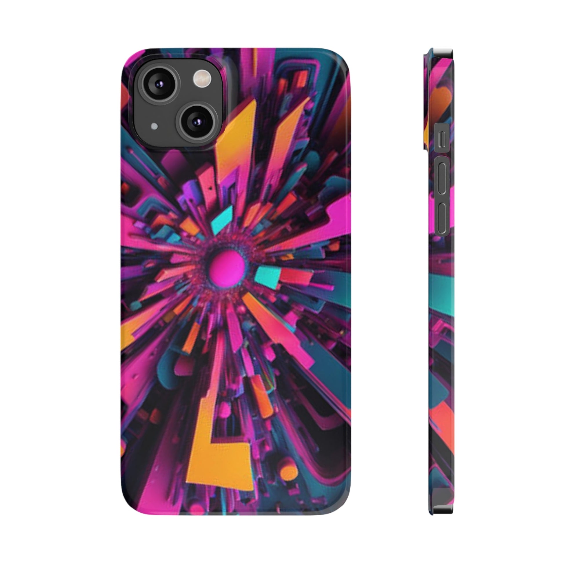 Focused View Slim Phone Case - Colorwink