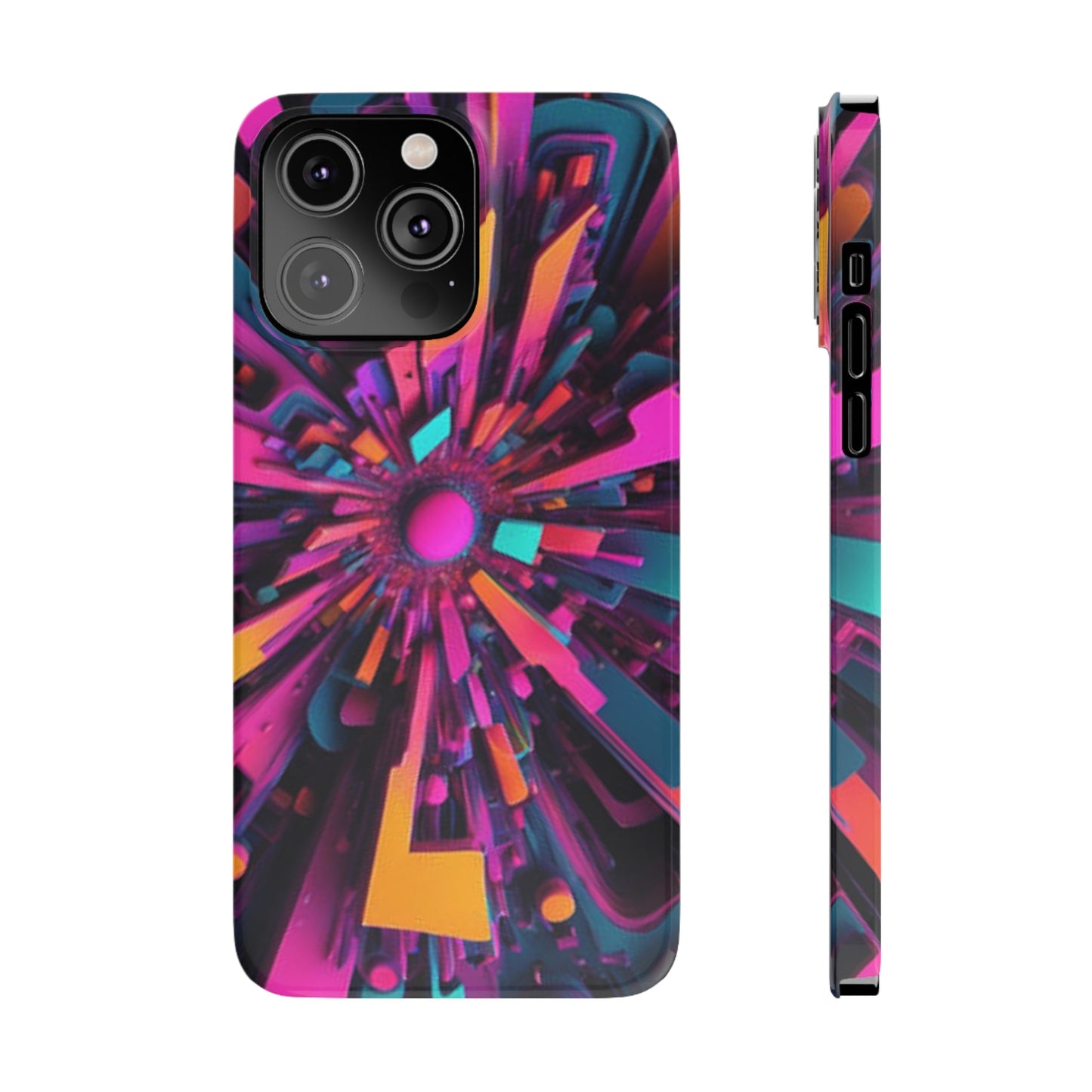 Focused View Slim Phone Case - Colorwink