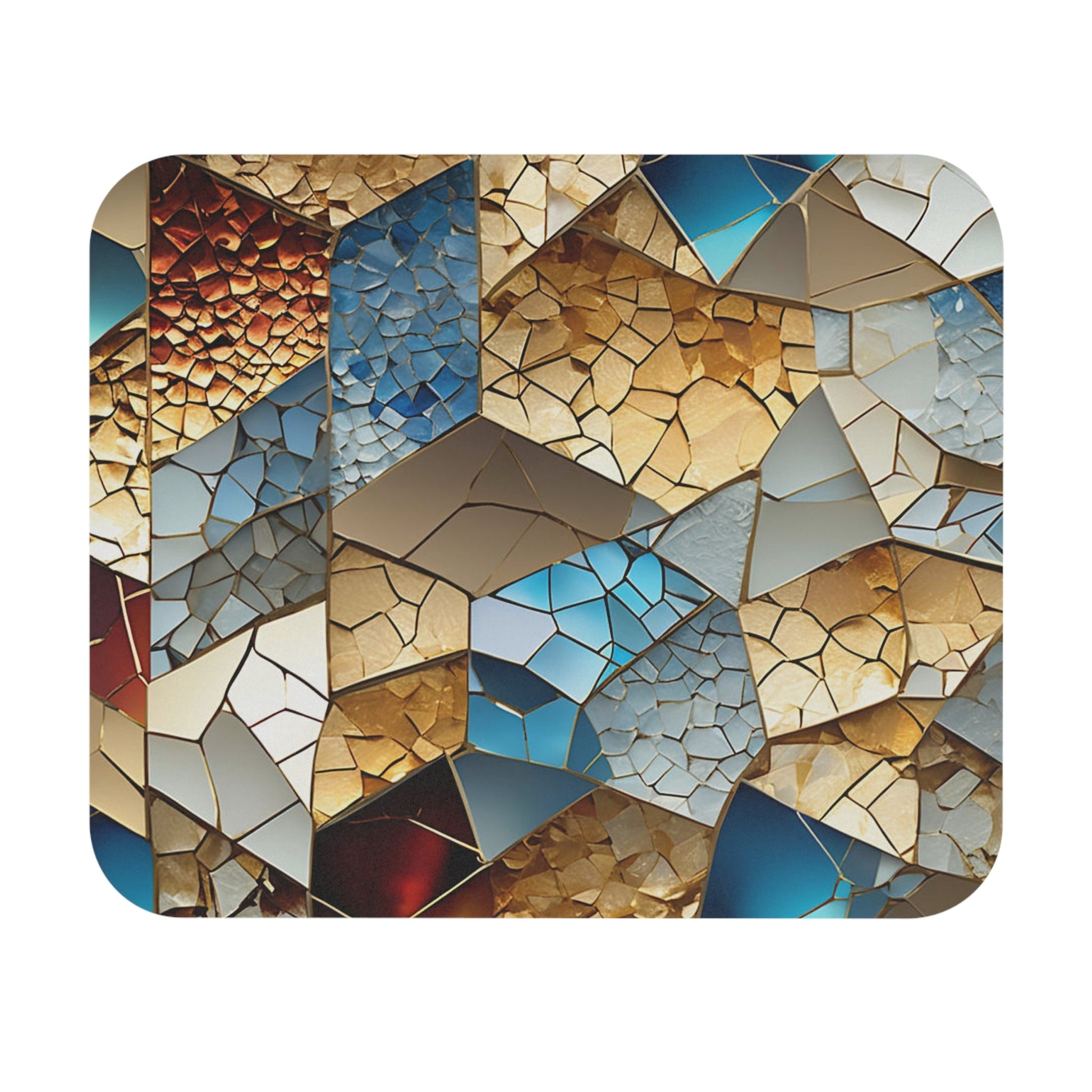 Fossilized Crystals Mouse Pad - Colorwink