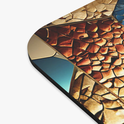 Fossilized Crystals Mouse Pad - Colorwink