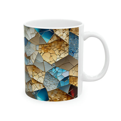 Fossilized Glass Crystal Coffee Mug - Colorwink