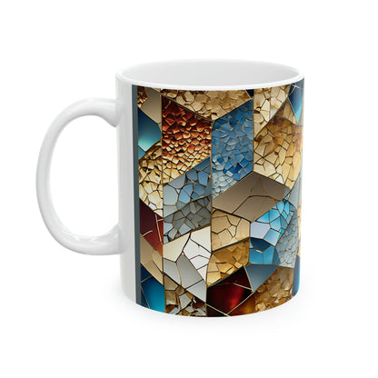 Fossilized Glass Crystal Coffee Mug - Colorwink