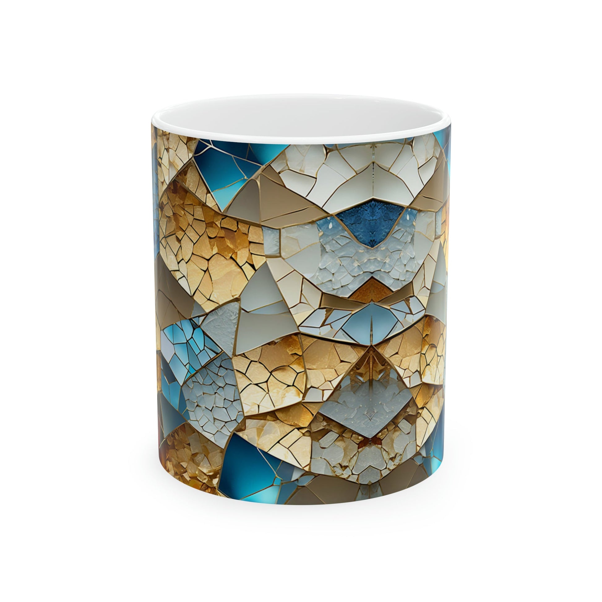 Fossilized Glass Crystal Coffee Mug - Colorwink