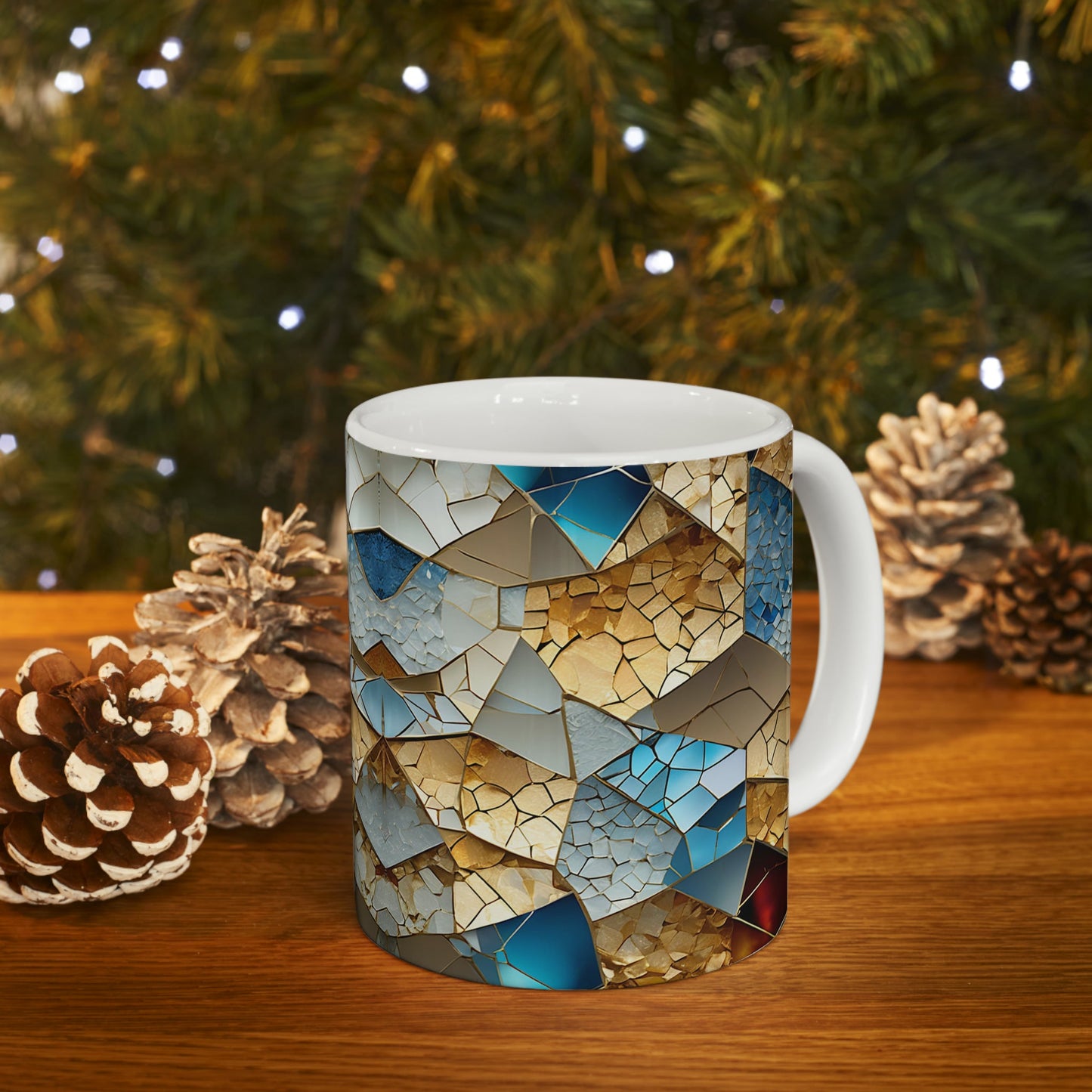 Fossilized Glass Crystal Coffee Mug - Colorwink