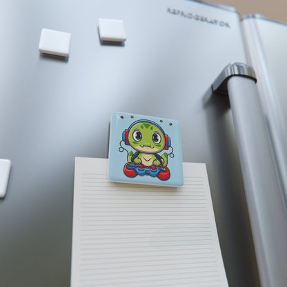 Gamer Turtle Fridge Magnet - Colorwink