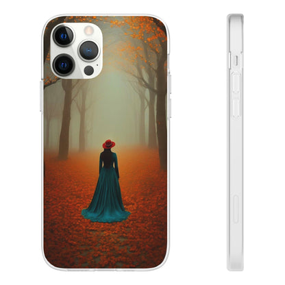 Girl in Floral Haven Flexi Case - Colorwink