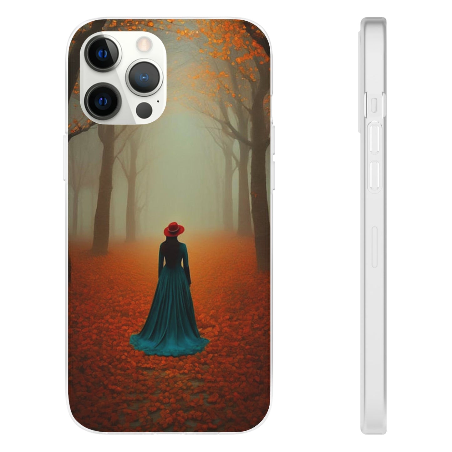 Girl in Floral Haven Flexi Case - Colorwink