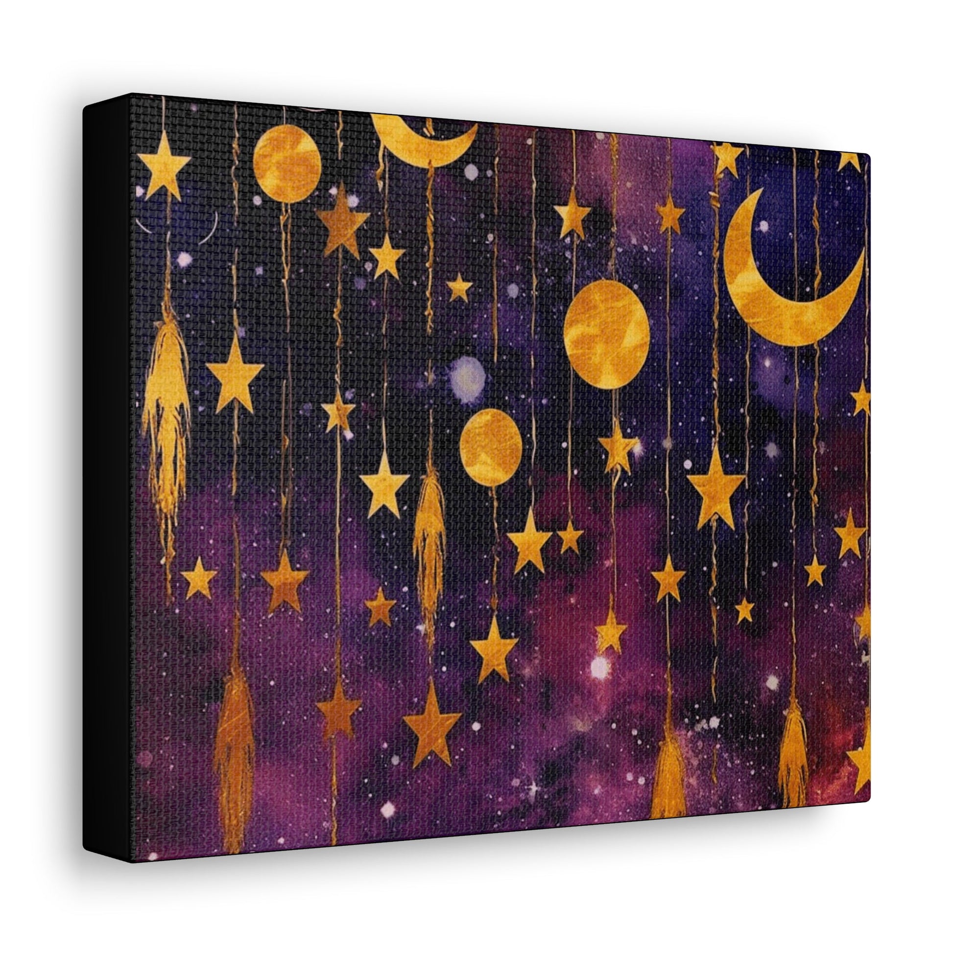 Gold Sky View Canvas - Colorwink