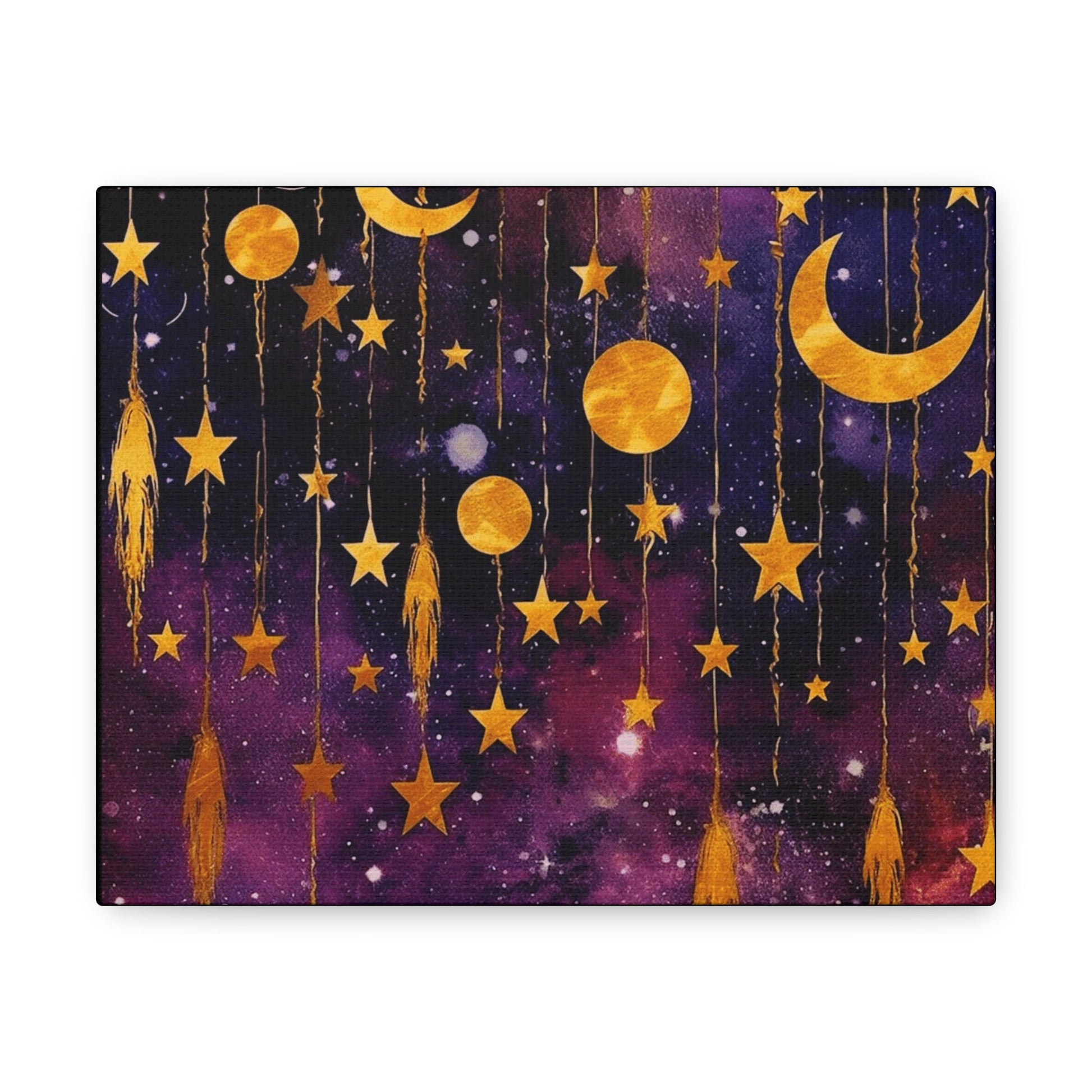 Gold Sky View Canvas - Colorwink