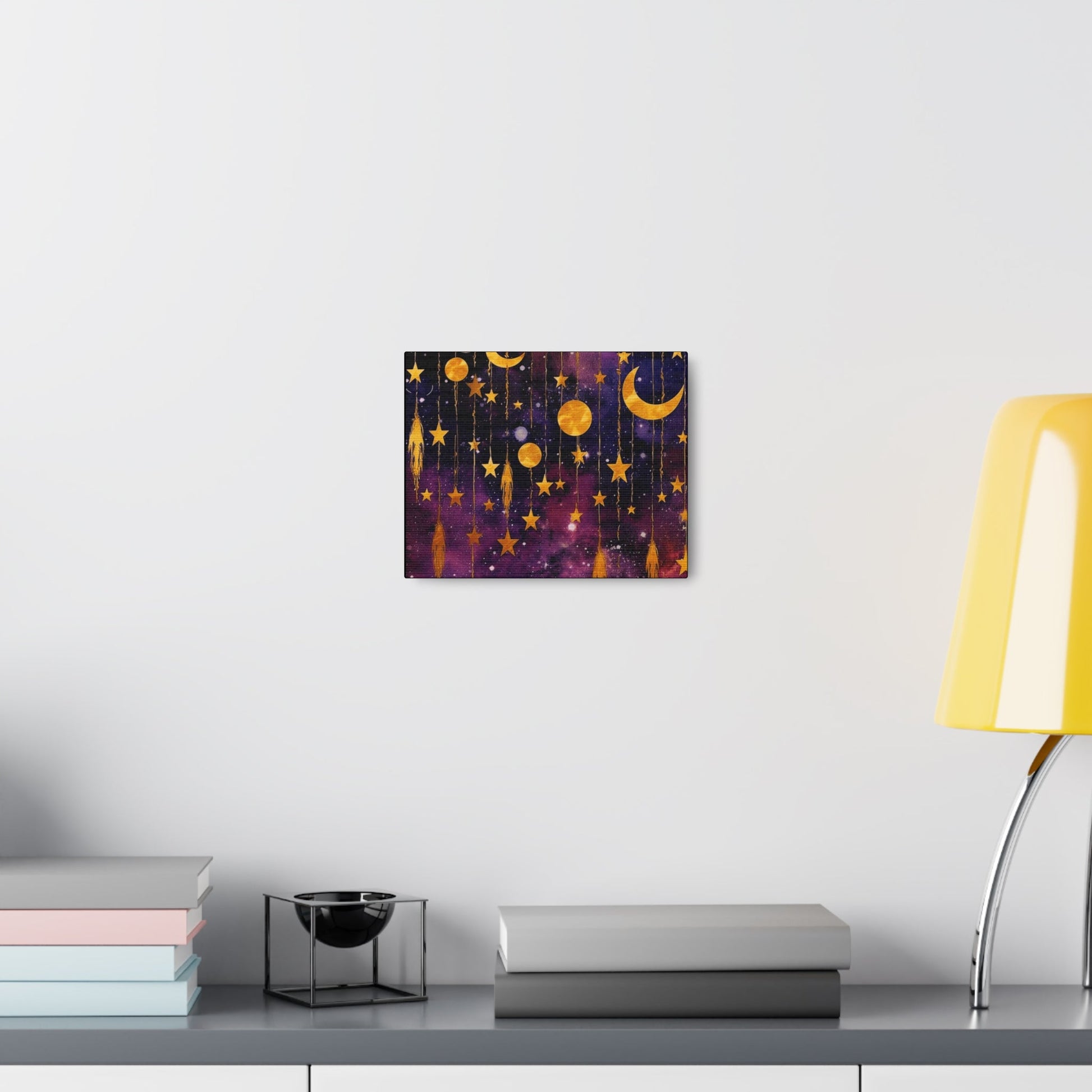 Gold Sky View Canvas - Colorwink