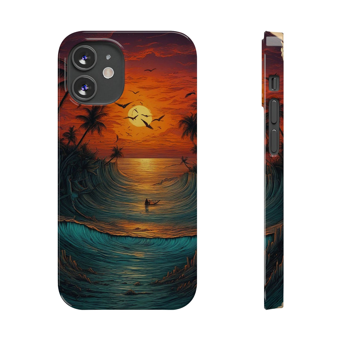 Golden Horizon Slim Case - Colorwink