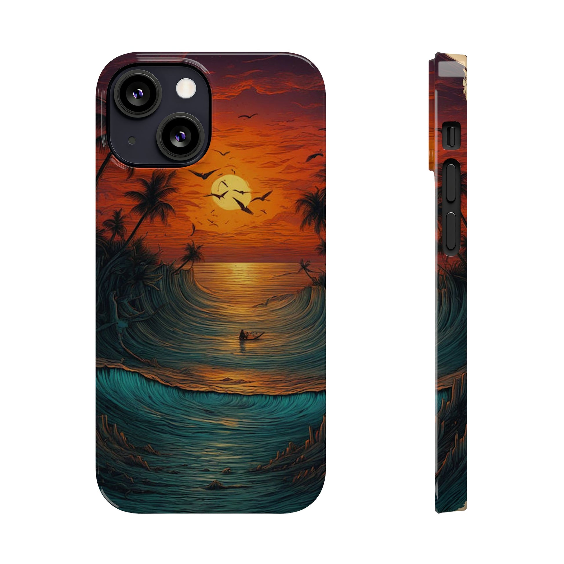 Golden Horizon Slim Case - Colorwink