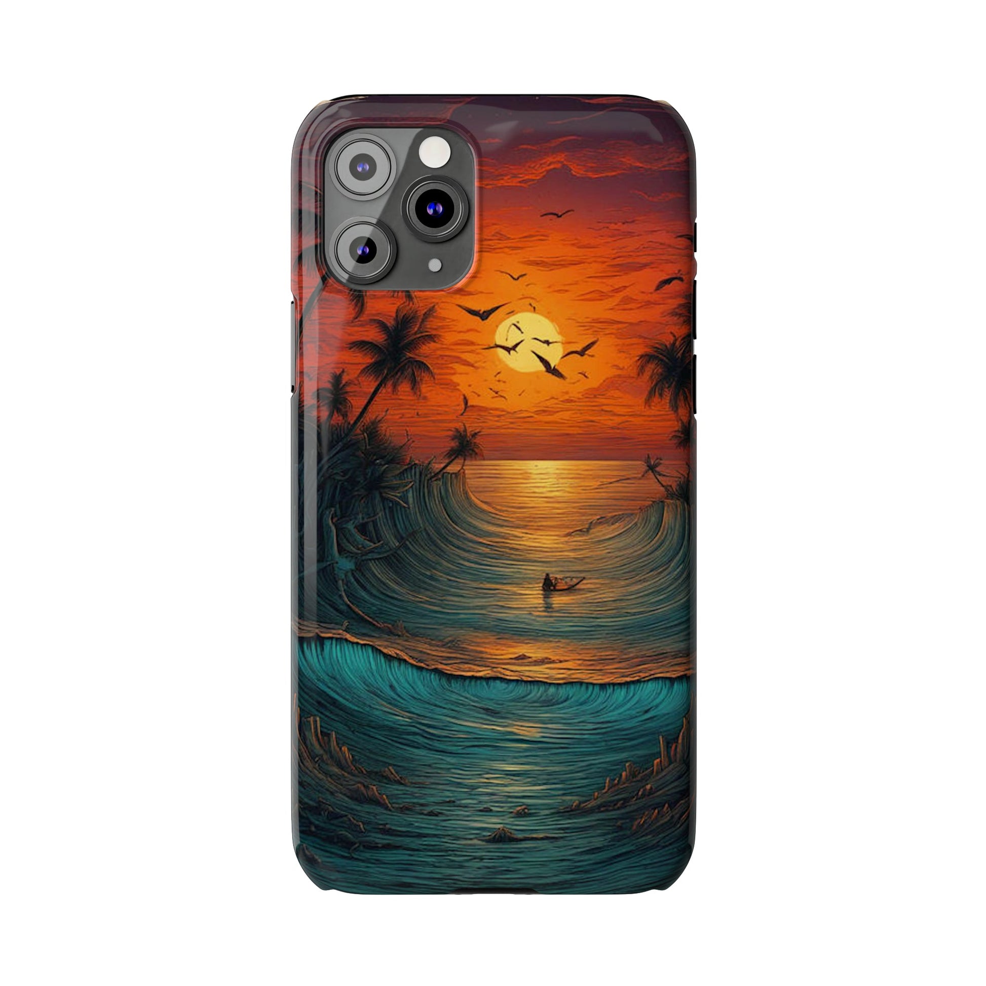 Golden Horizon Slim Case - Colorwink