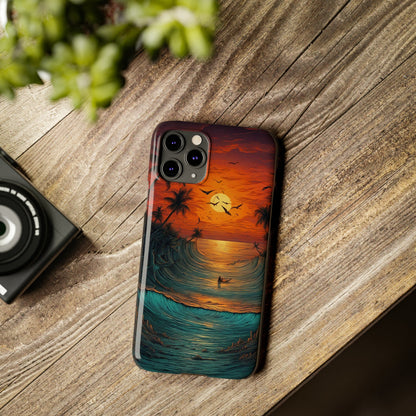 Golden Horizon Slim Case - Colorwink