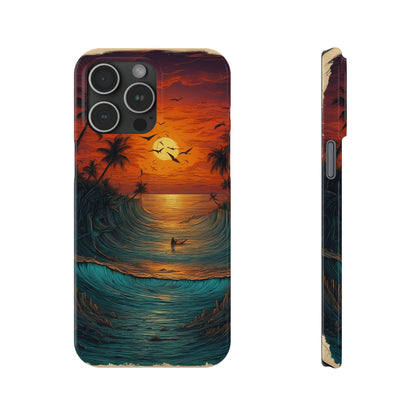 Golden Horizon Slim Case - Colorwink