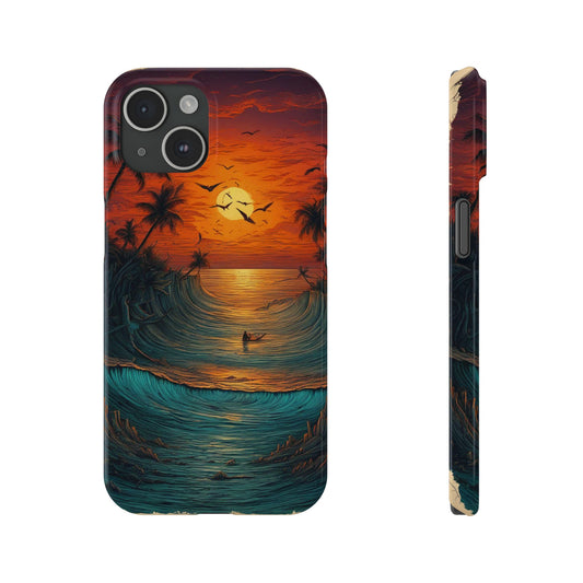 Golden Horizon Slim Case - Colorwink