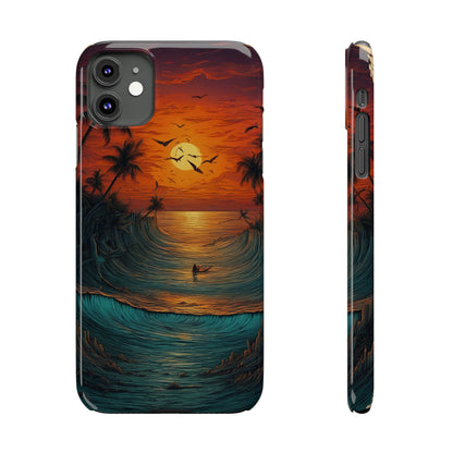 Golden Horizon Slim Case - Colorwink